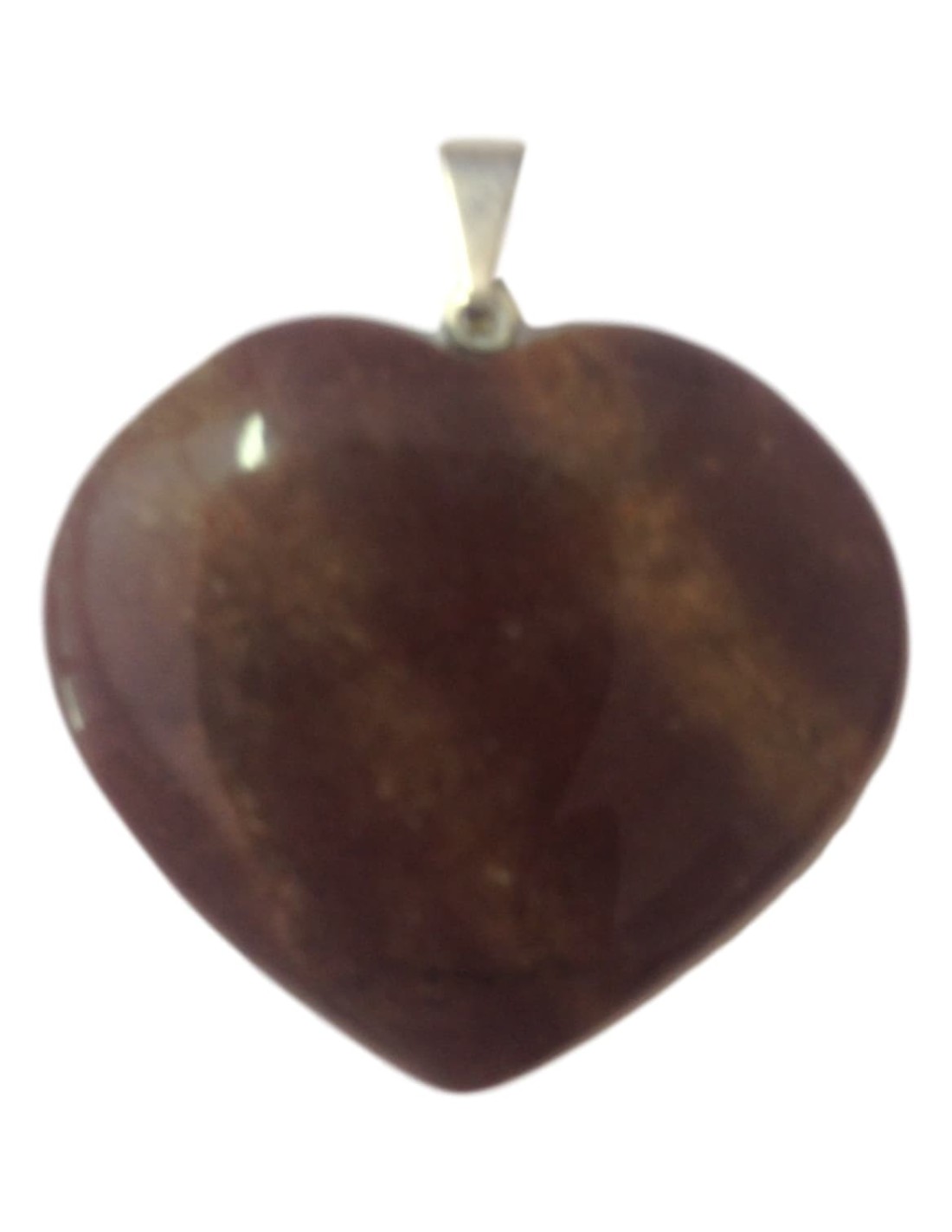 Pendentif Coeur en jaspe - Élégance et énergie positive pour sublimer votre style