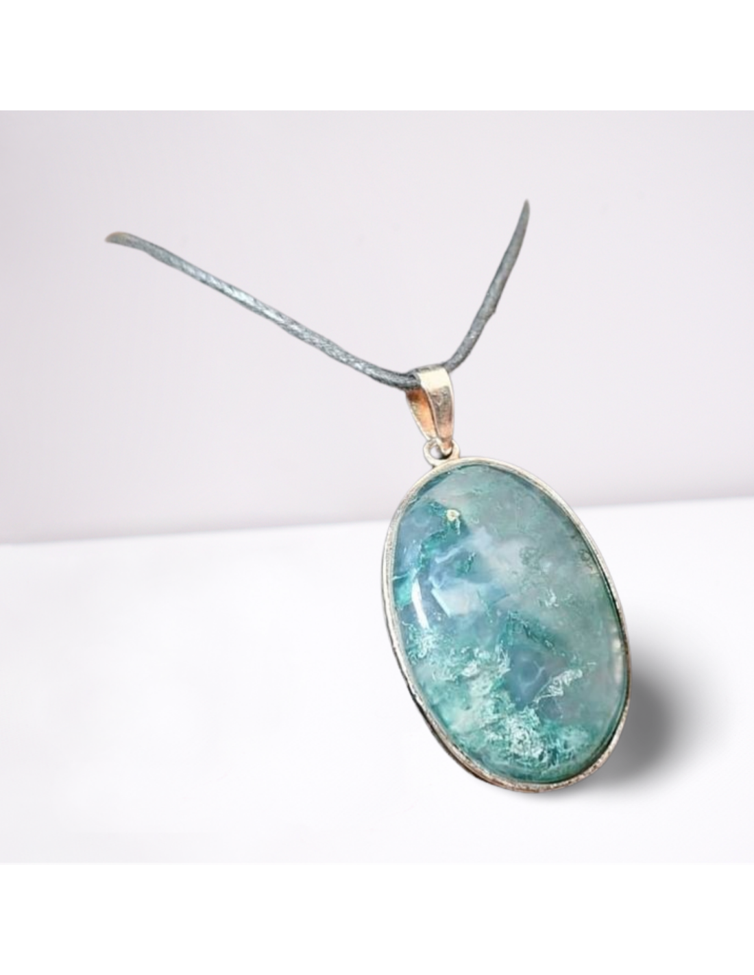 Pendentif en Agate Mousse 9g