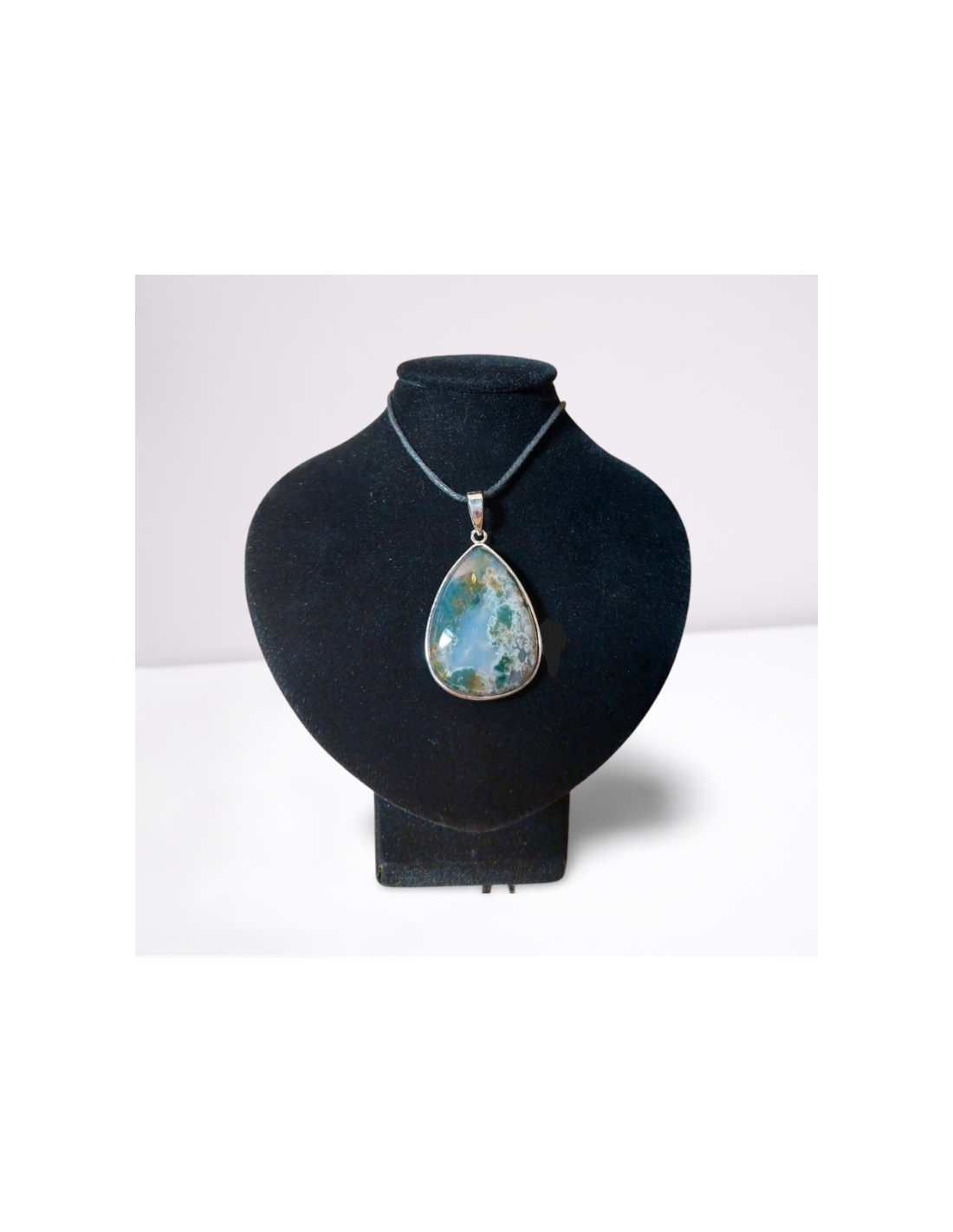 Pendentif en Agate Mousse 6g