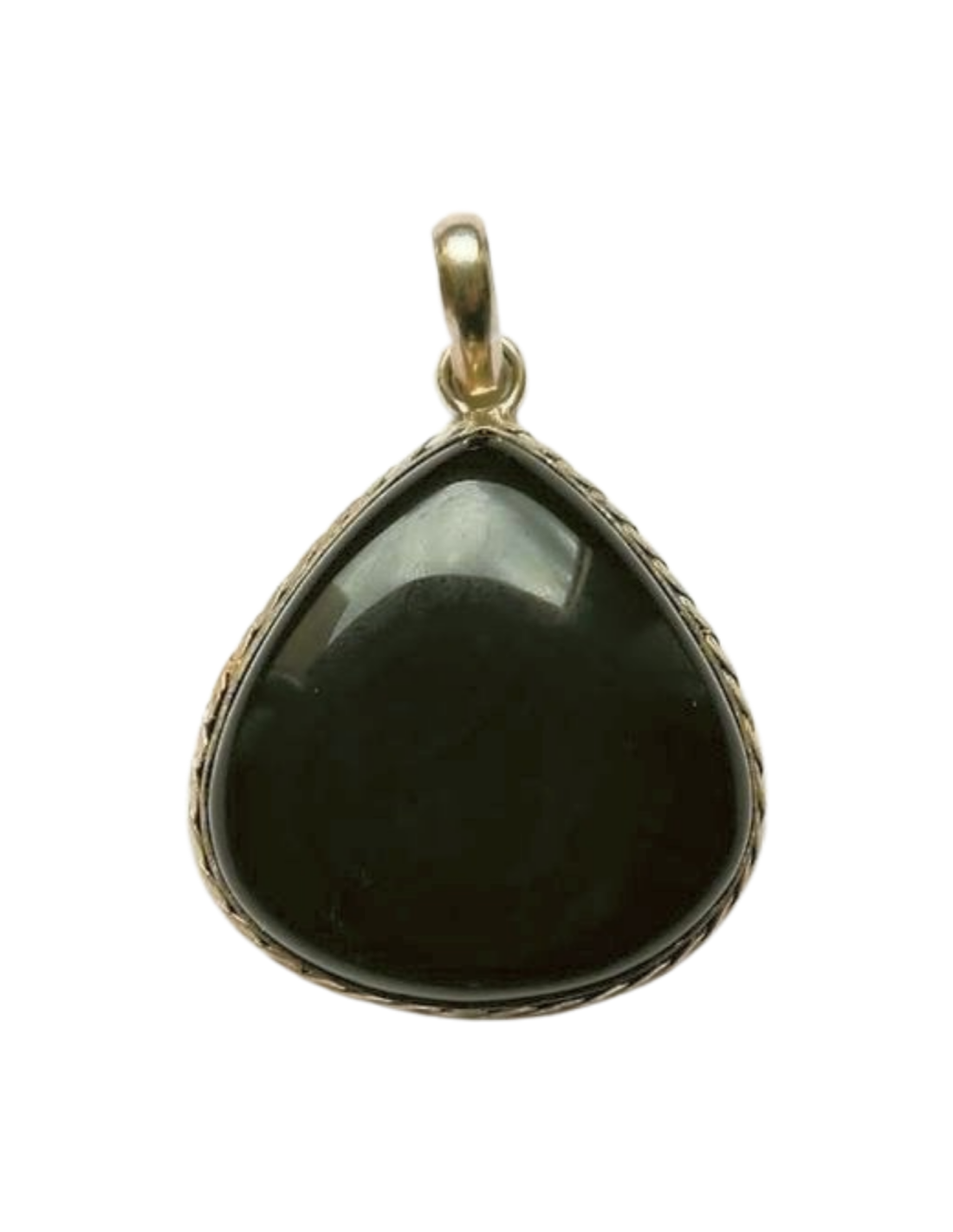 Pendentif en Obsidienne Larme d'Apache 18g