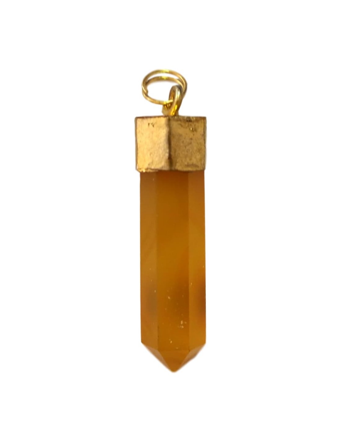 Pendentif en pointe Agate - Élégance et protection en un seul bijou