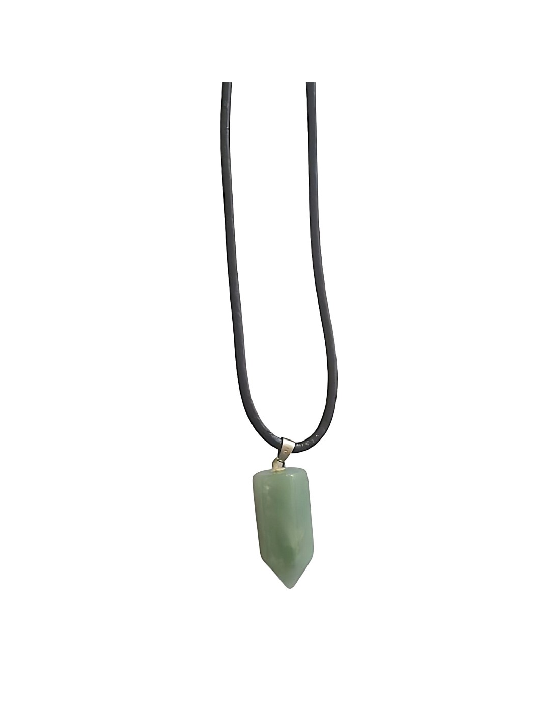 Pendentif facetté en Aventurine