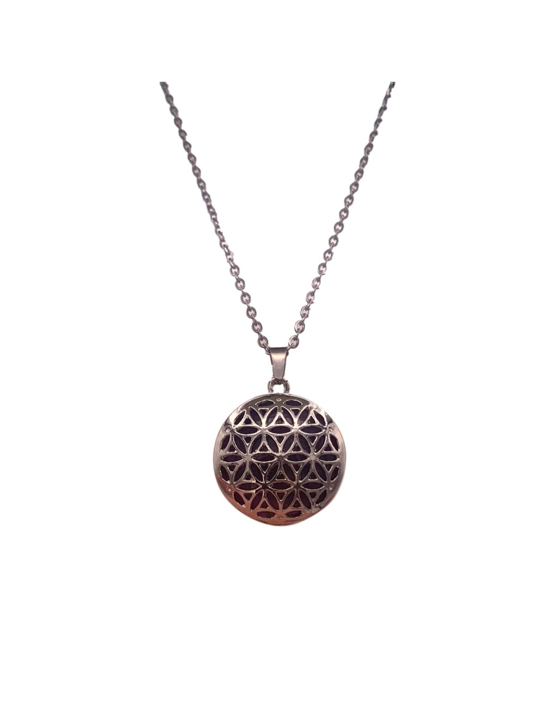 Pendentif fleur de vie en améthyste - Harmonisez votre énergie avec ce bijou sacré