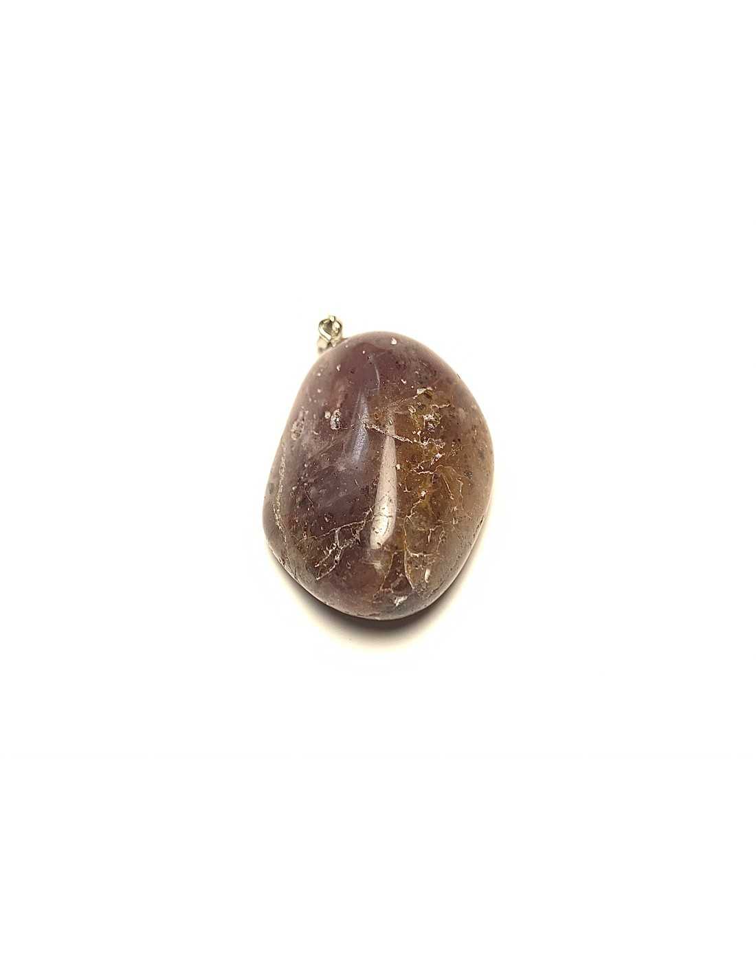 Pendentif forme libre bélière en Hilutite