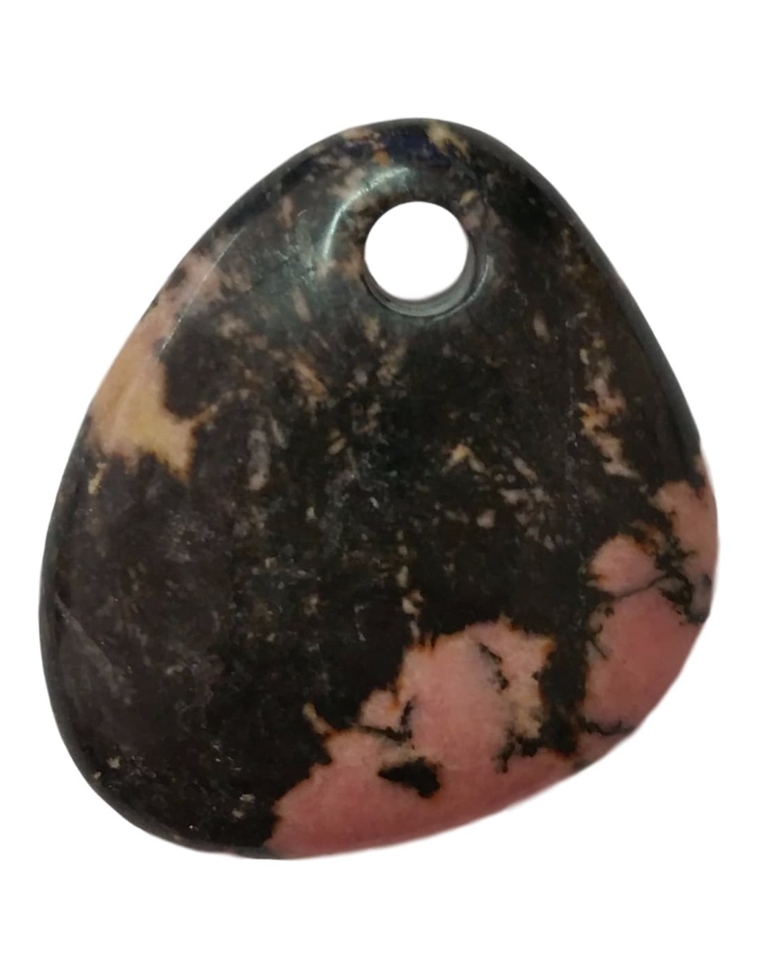 Pendentif forme libre Rhodonite - Équilibre et Harmonie pour votre bien-être