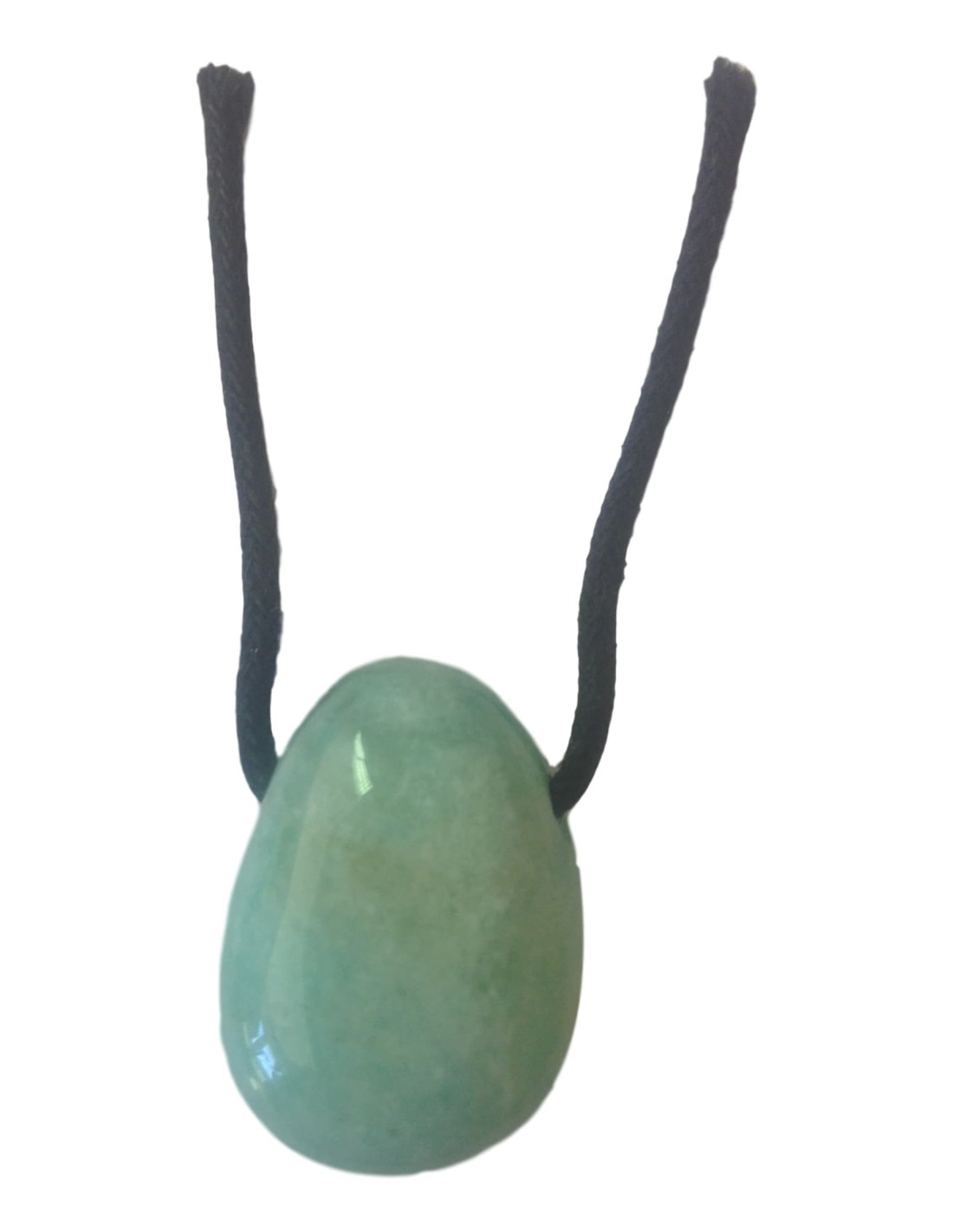 Pendentif percé en amazonite - Élégance et bien-être naturel
