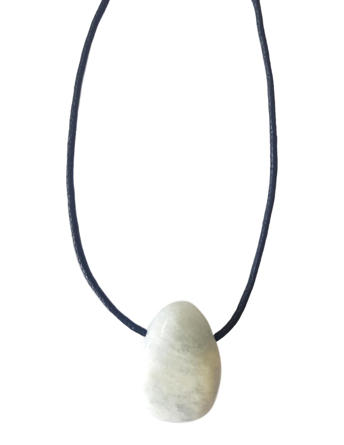 Pendentif percé en calcite bleu - Élégance et apaisement pour une touche de sérénité