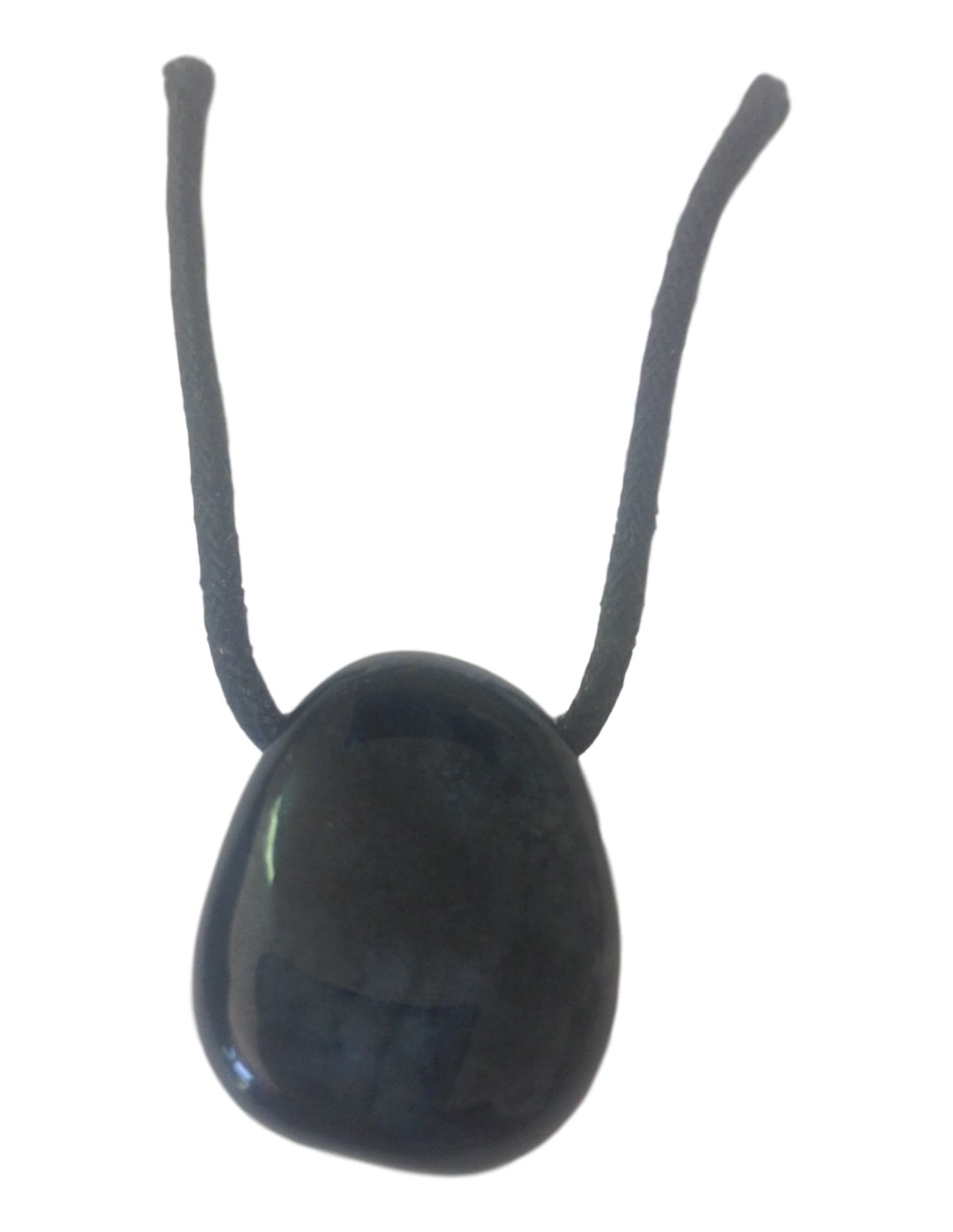 Pendentif percé en dumortierite - Élégance et apaisement pour une touche de bien-être