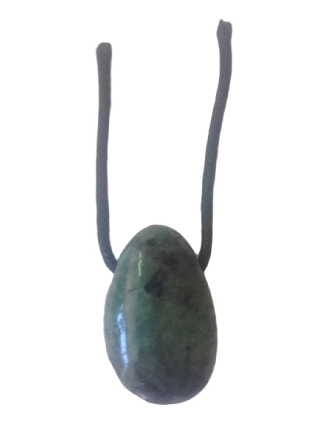 Pendentif percé en émeraude - Élégance et protection pour sublimer votre style