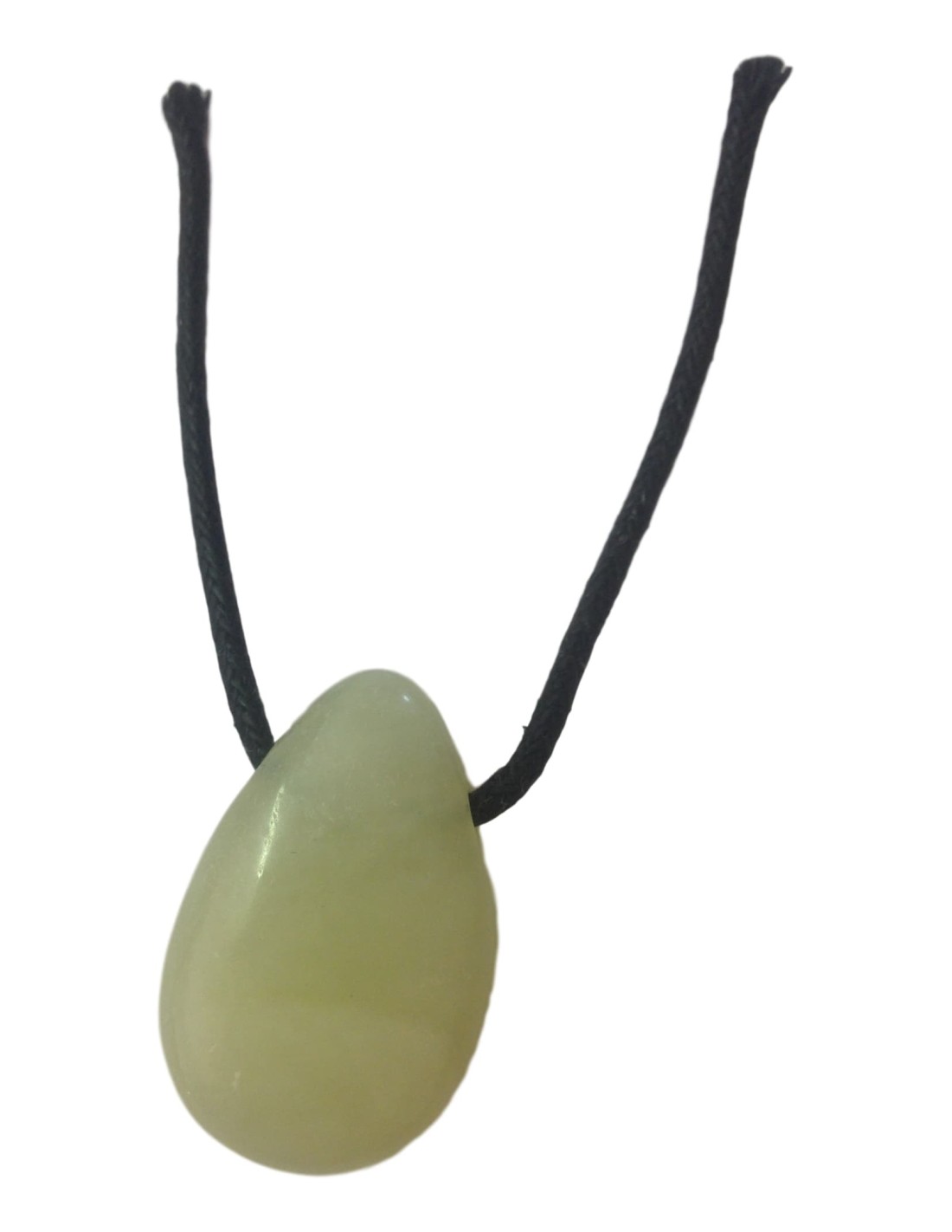 Pendentif percé en jade - Élégance et bien-être naturel