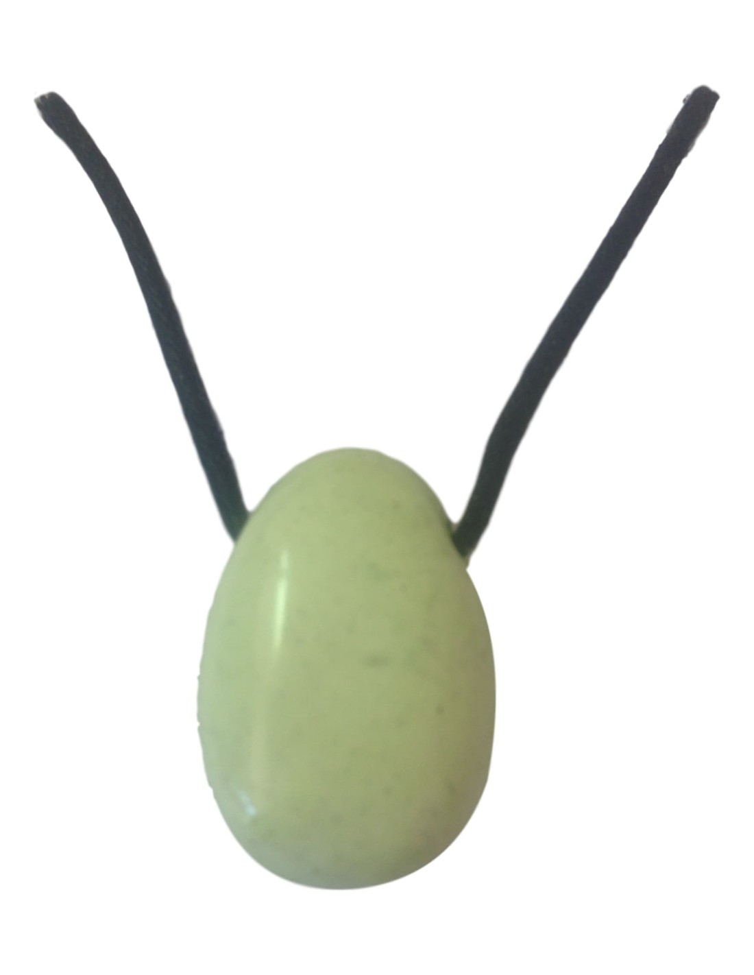 Pendentif percé en magnésite citron - Énergie et vitalité pour une journée éclatante