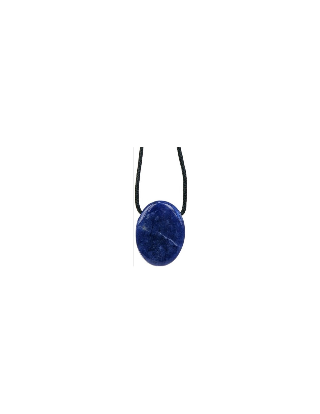 Pendentif percé en sodalite - Équilibre et sérénité pour une harmonie intérieure parfaite