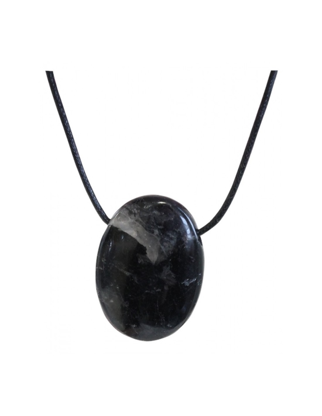 Pendentif percé en tourmaline - Équilibre et protection énergétique