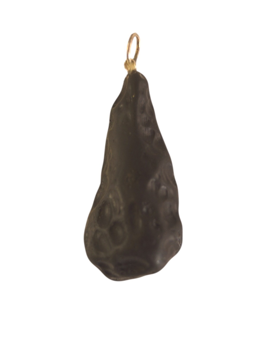 Pendentif tectite naturelle de Thaïlande - Énergie et protection pour une harmonie intérieure