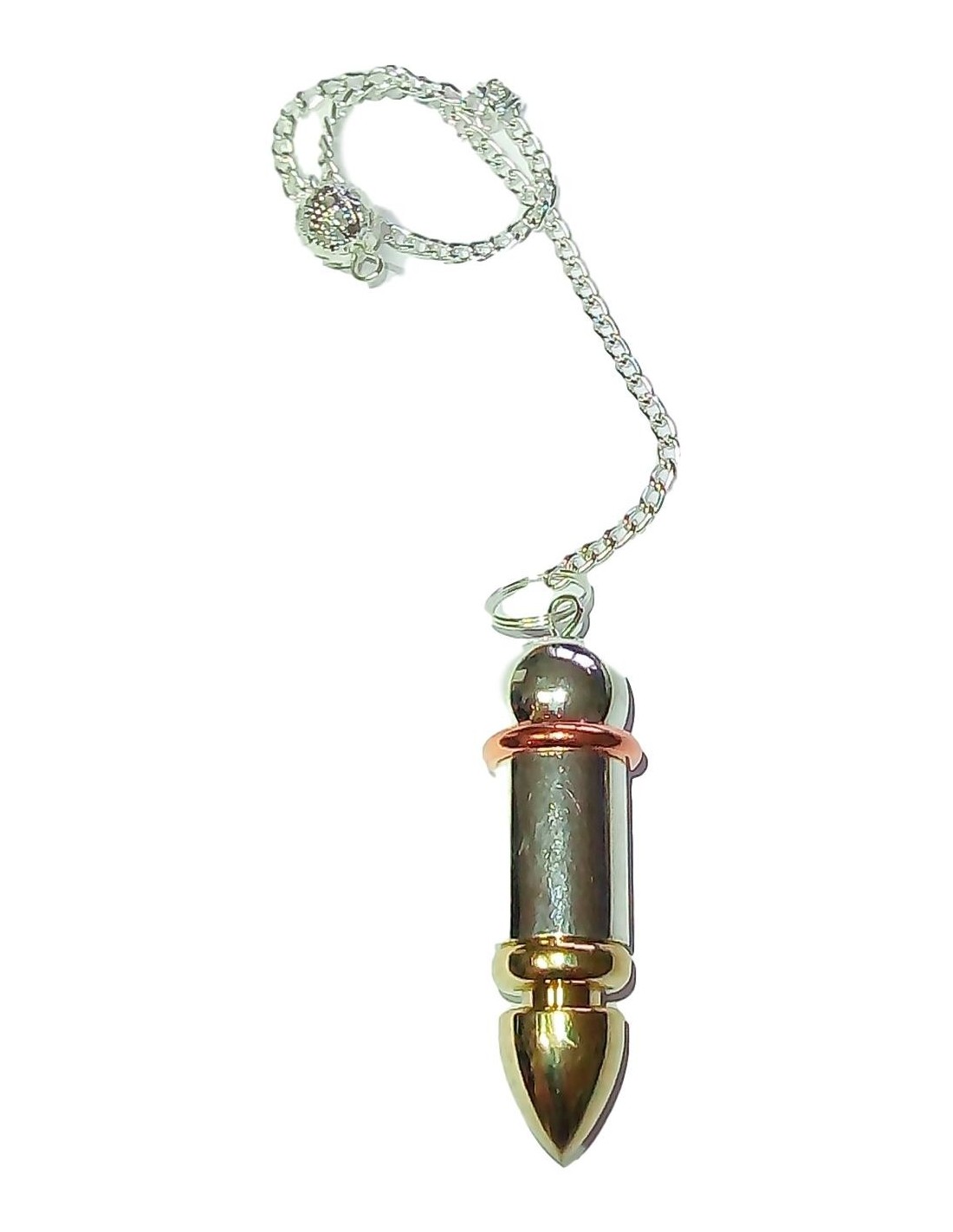 Pendule à témoin 3 métaux - Harmonisez votre énergie et favorisez la clarté mentale