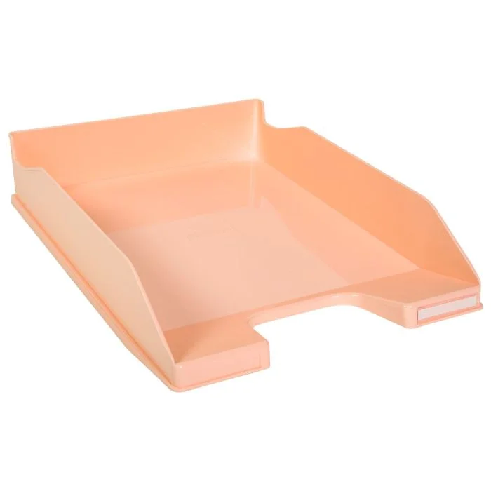 Corbeille à Courrier - Corail pastel EXACOMPTA Combo Midi Aquarel