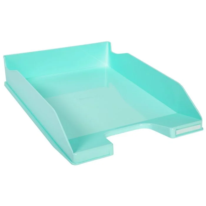 Corbeille à Courrier - Vert pastel EXACOMPTA Combo Midi Aquarel