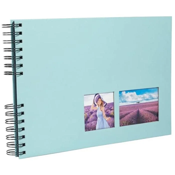 Album photos à spirales - 320 x 220 mm - Vert EXACOMPTA Milano