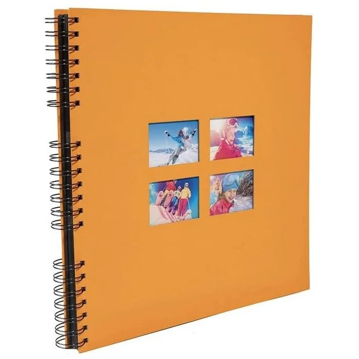 Album photos à spirales - 320 x 320 mm - Orange EXACOMPTA Milano