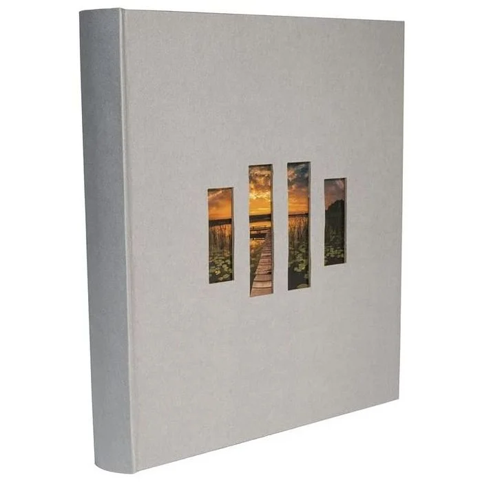 Album photos livre - 290 x 320 mm - Gris EXACOMPTA Milano