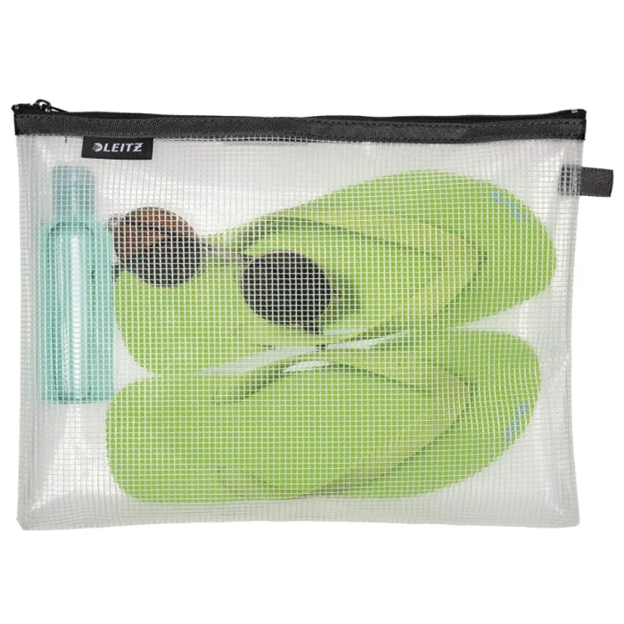 Pochette imperméable - Taille L - Transparent / Noir LEITZ WOW Traveller