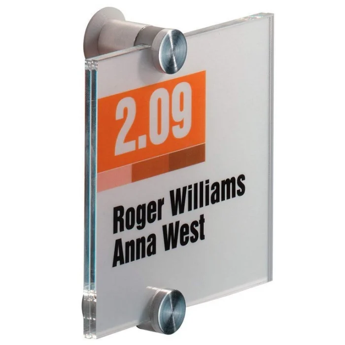 Plaque Murale - 105 x 105 mm DURABLE