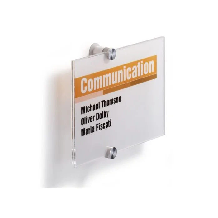 Plaque de Porte murale - 210 x 148 mm DURABLE