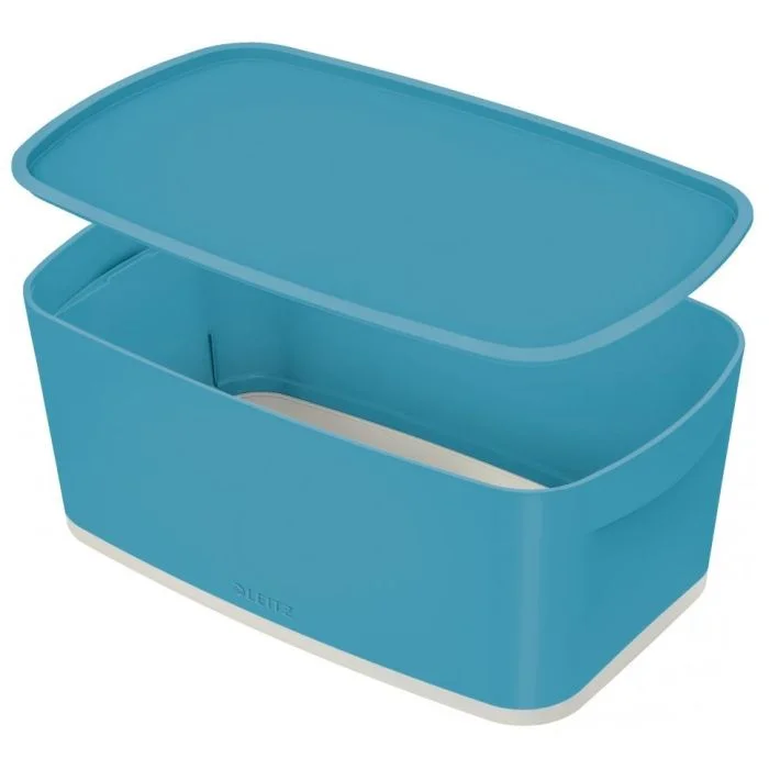 Boîte de rangement avec couvercle - 5 litres - Bleu LEITZ My Box Cosy