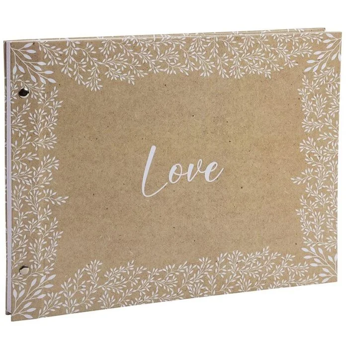 Album photos à vis - 370 x 290 mm EXACOMPTA Kraft Love