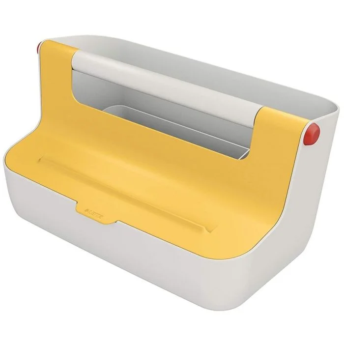 Boite de rangement portative - Jaune LEITZ Cosy