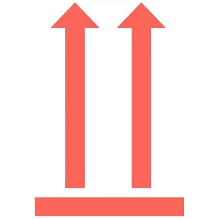 Étiquettes adhésives d'expédition - Symbole Haut AVERY Lot de 200