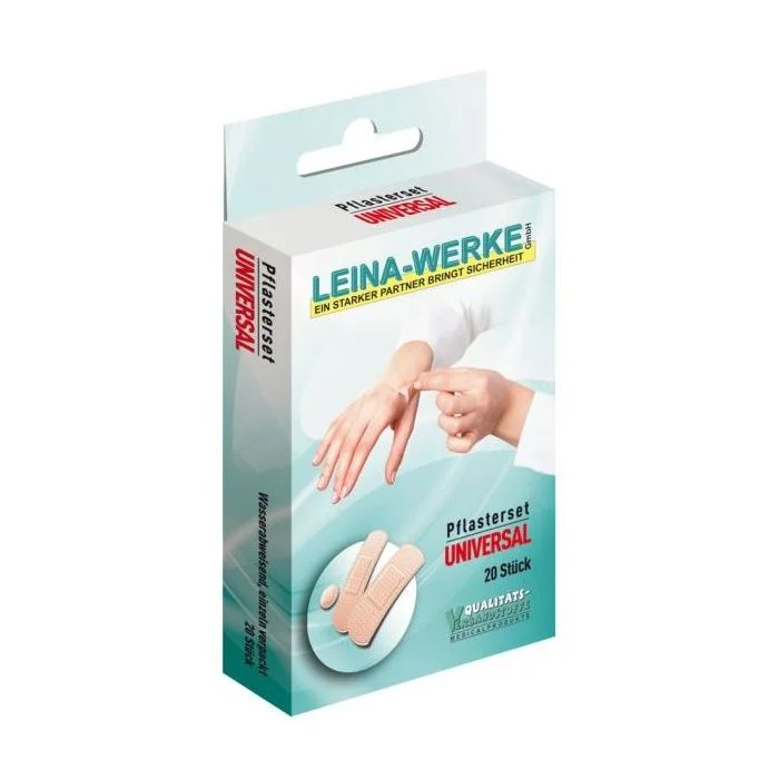 Pansements imperméables - 4 tailles LEINA Universal Lot de 20