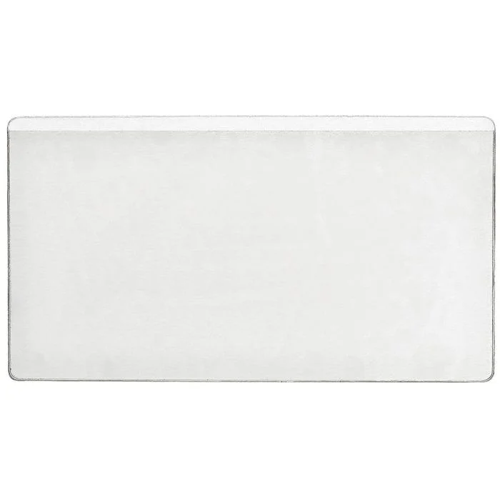 Pochettes autocollantes - 105 x 65 mm - Ouvert en haut DURABLE Pocketfix Lot de 100