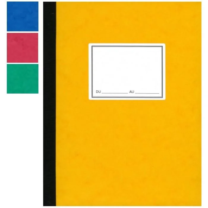 Registre 6 colonnes - 320 x 250 mm - 80 pages ELVE