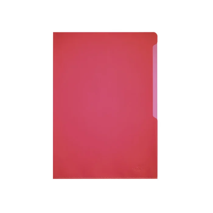 Lot de 100 Pochettes à coins A4 - Rouge DURABLE