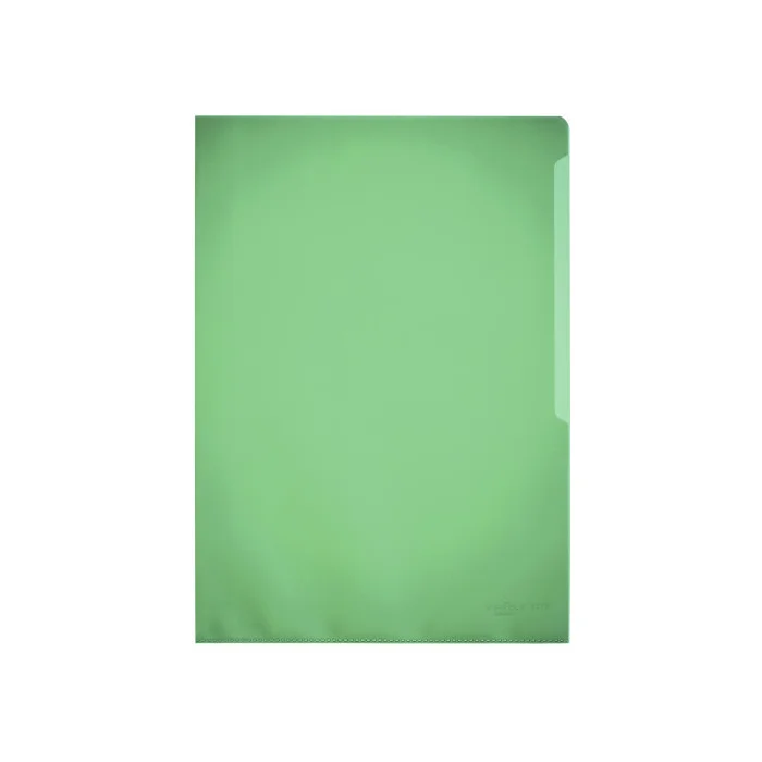 Lot de 100 Pochettes à coins A4 - Vert DURABLE