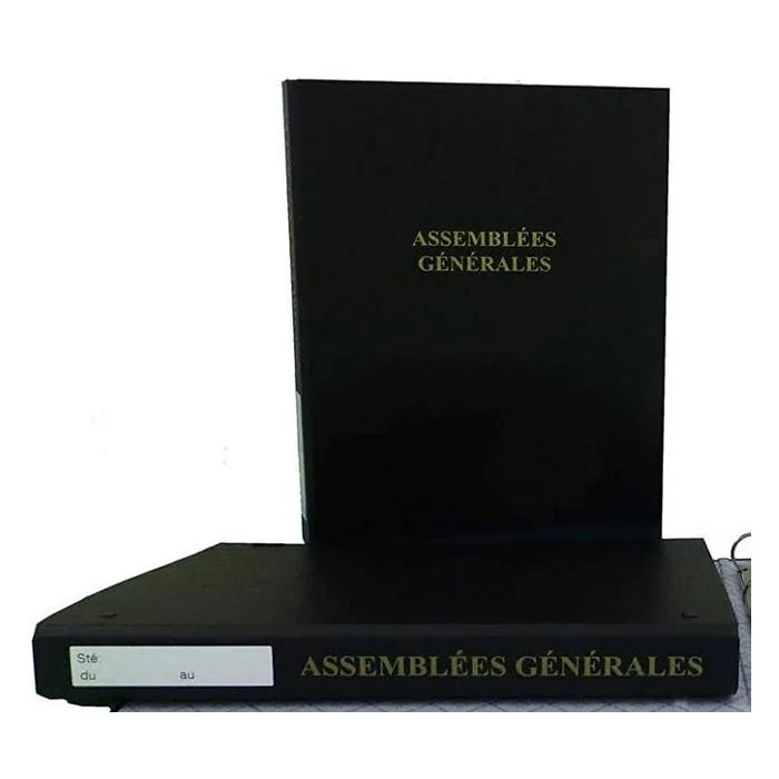 Classeur d'Assemblées Générales - Sans feuilles ELVE
