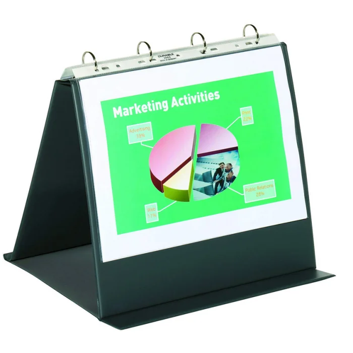 Reliure Chevalet de Présentation - Format A4 à l'italienne DURABLE