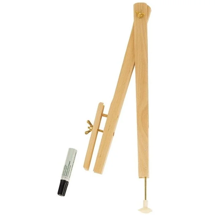 Compas en bois pour Tableau blanc - Avec ventouse WONDAY