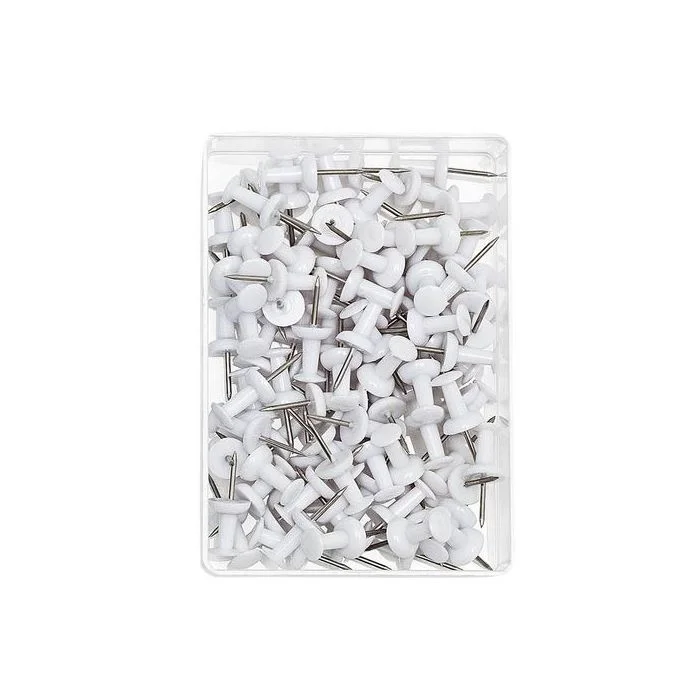 Boite de 100 Punaises - Blanc WEDO