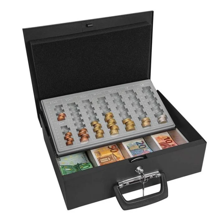 Grande caisse avec Monnayeur - Noir WEDO Universa