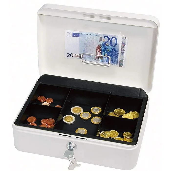 Caissette à Monnaie - Blanc - 250 x 180 mm WEDO