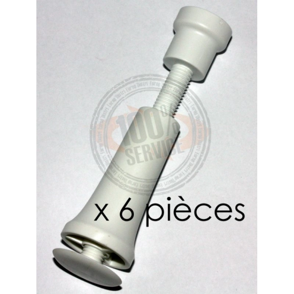 Lot de 6 pieds pour Table d'extension PFAFF / HUSQVARNA