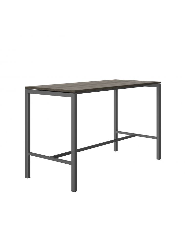 Bureau Plan De Travail Connexion Pieds Droit En Metal Profondeur 80 Cm - Connexion Gautier Office