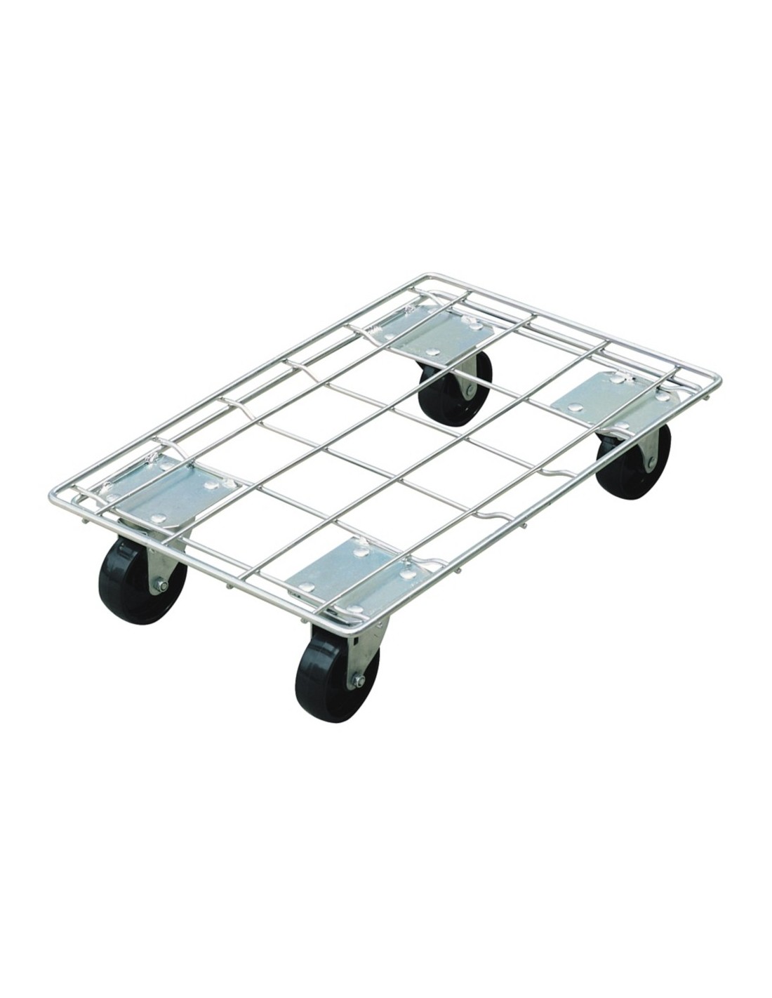 Plateau roulant en acier
