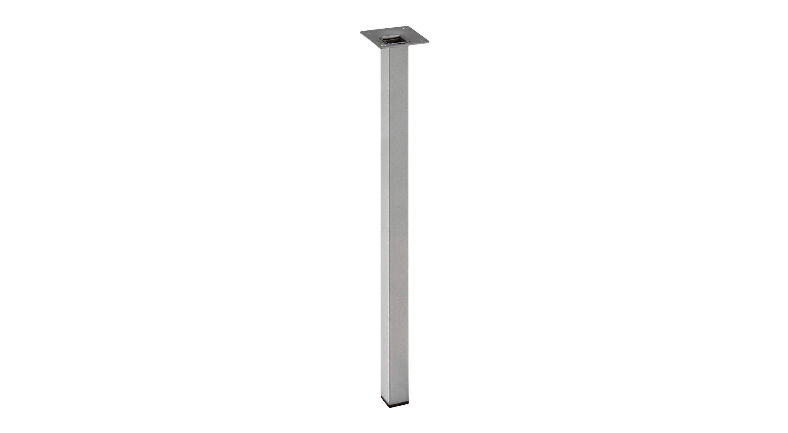 PLIX Pieds de table carrés - 2,4 cm