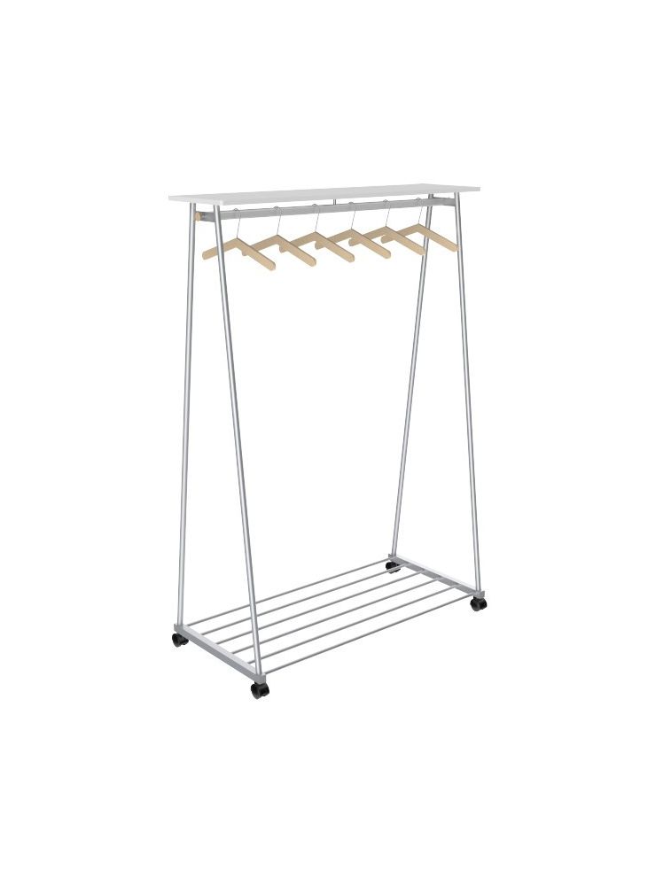 PMOSLO Porte-Manteau ALBA, Acier, Gris