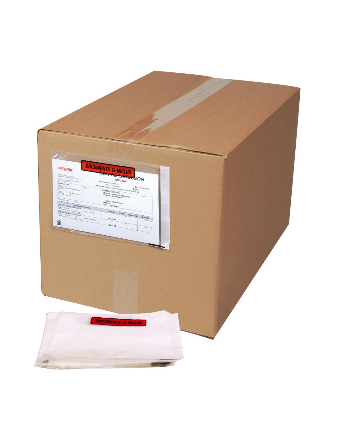 Pochette porte-documents imprimée