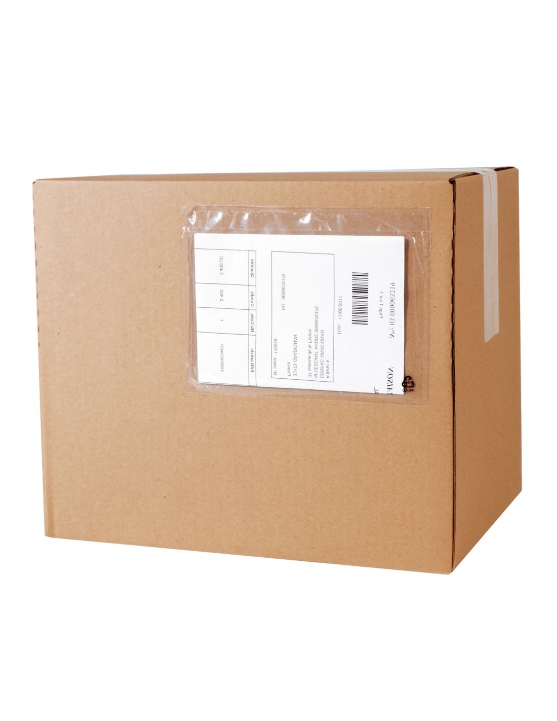 Pochette porte-documents renforcée transparente