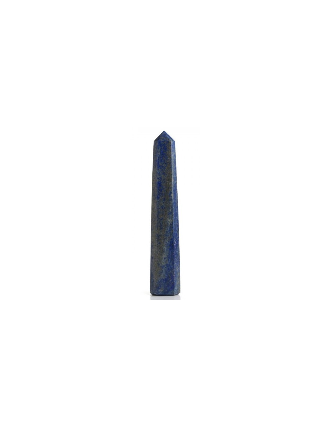 Pointe en lapis lazuli - Pierre de sagesse et de communication -